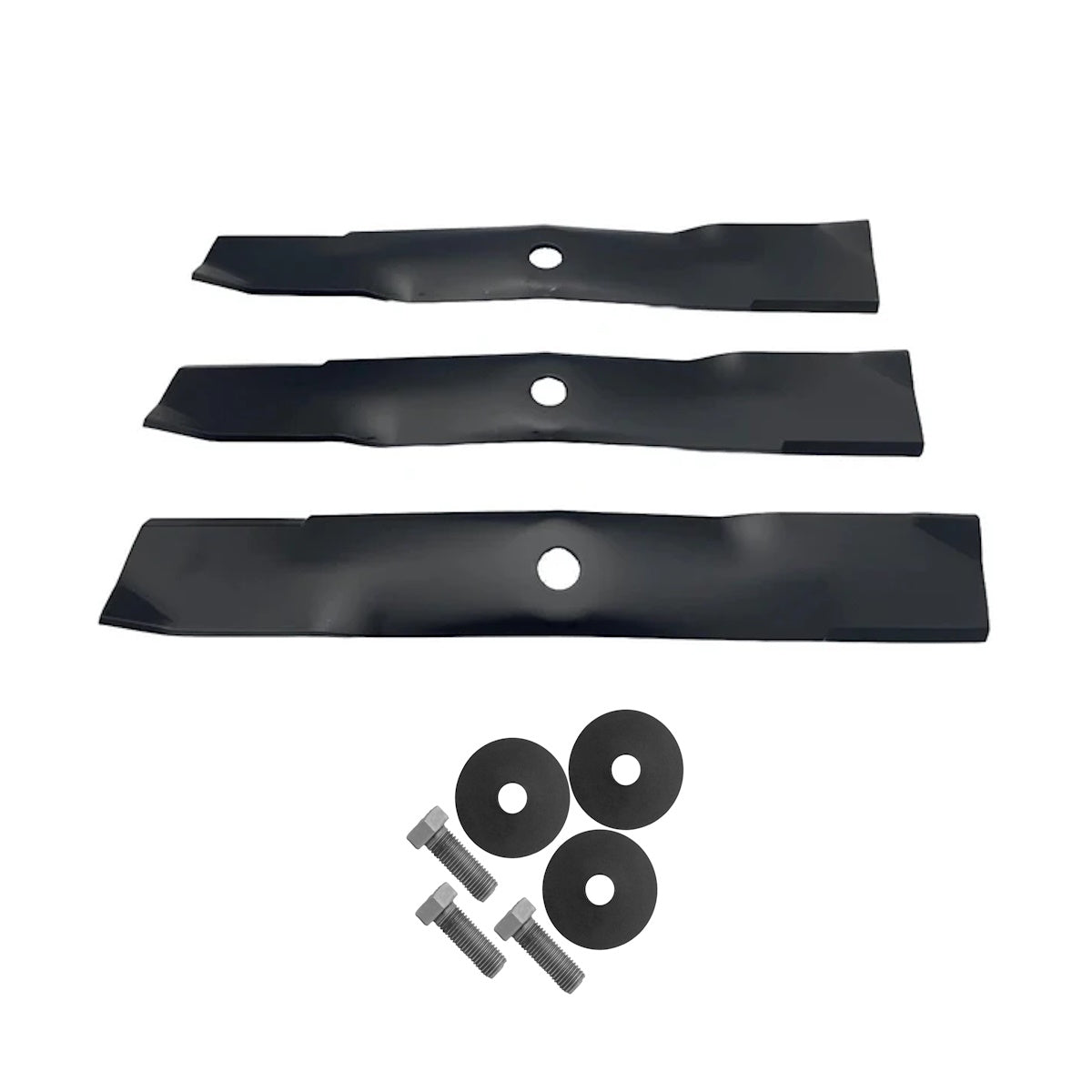 John Deere Z540M with 62" C Deck PC12792 Blade Kit Containing Part Numbers 3 x M145476 & 3 x M147138 & 3 x 19M7872