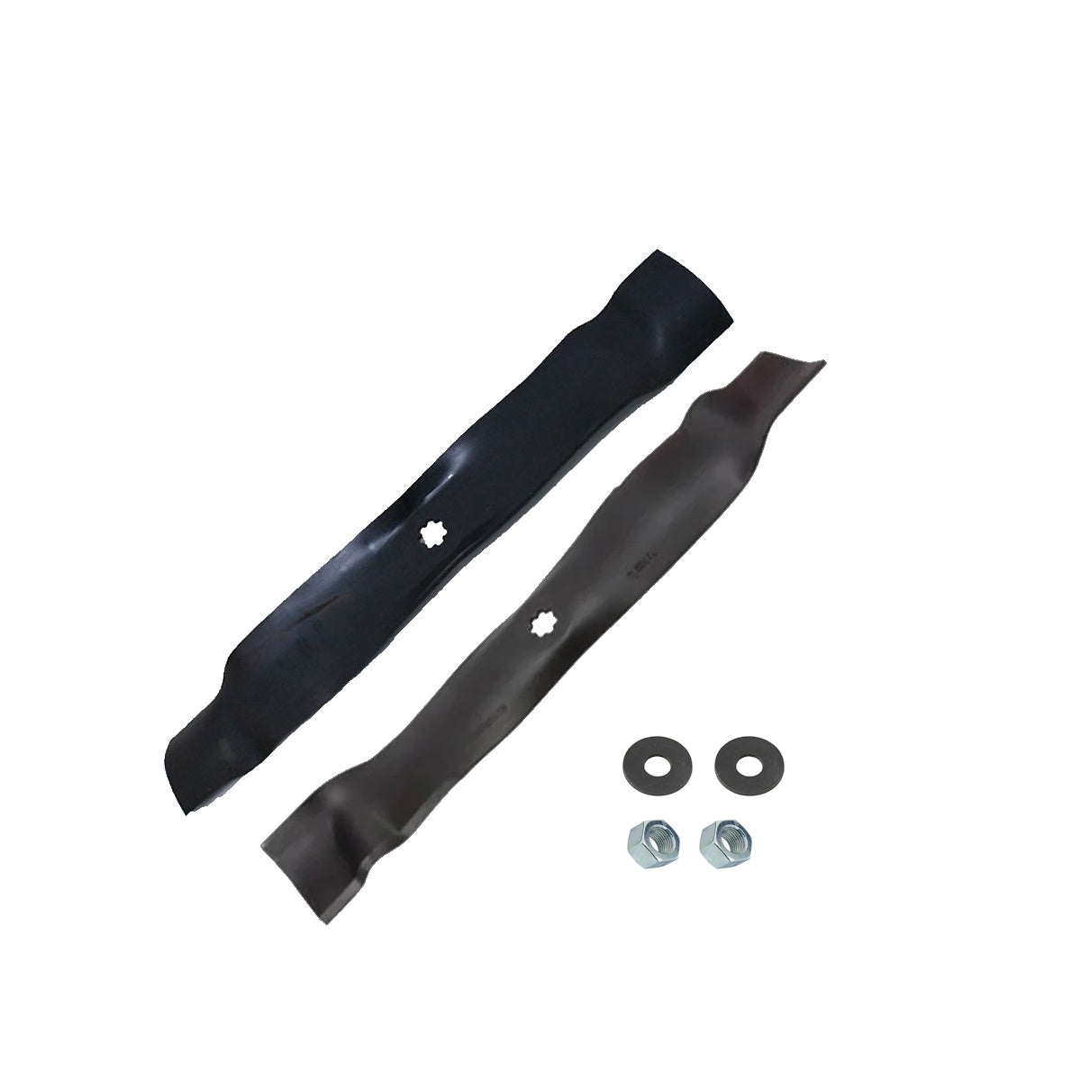 John Deere 107H PC10748 Blade Kit Containing Part Numbers 1 x GX23227 & 1 x GX23228 & 2 x M149625 & 2 x GX21694