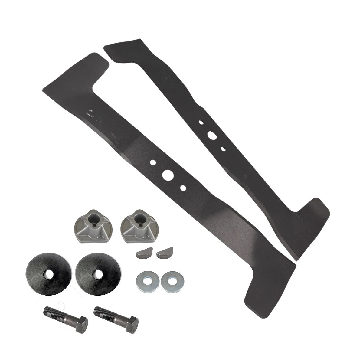 Mountfield 1440H 13-2684-11 Blade Kit Containing Part Numbers 2 x 112139100/0 & 2 x 125463200/0 & 2 x 122160400/0 & 2 x 112523080/0 & 112735694/0 & 112735695/1 & 182004348/0 & 182004347/0