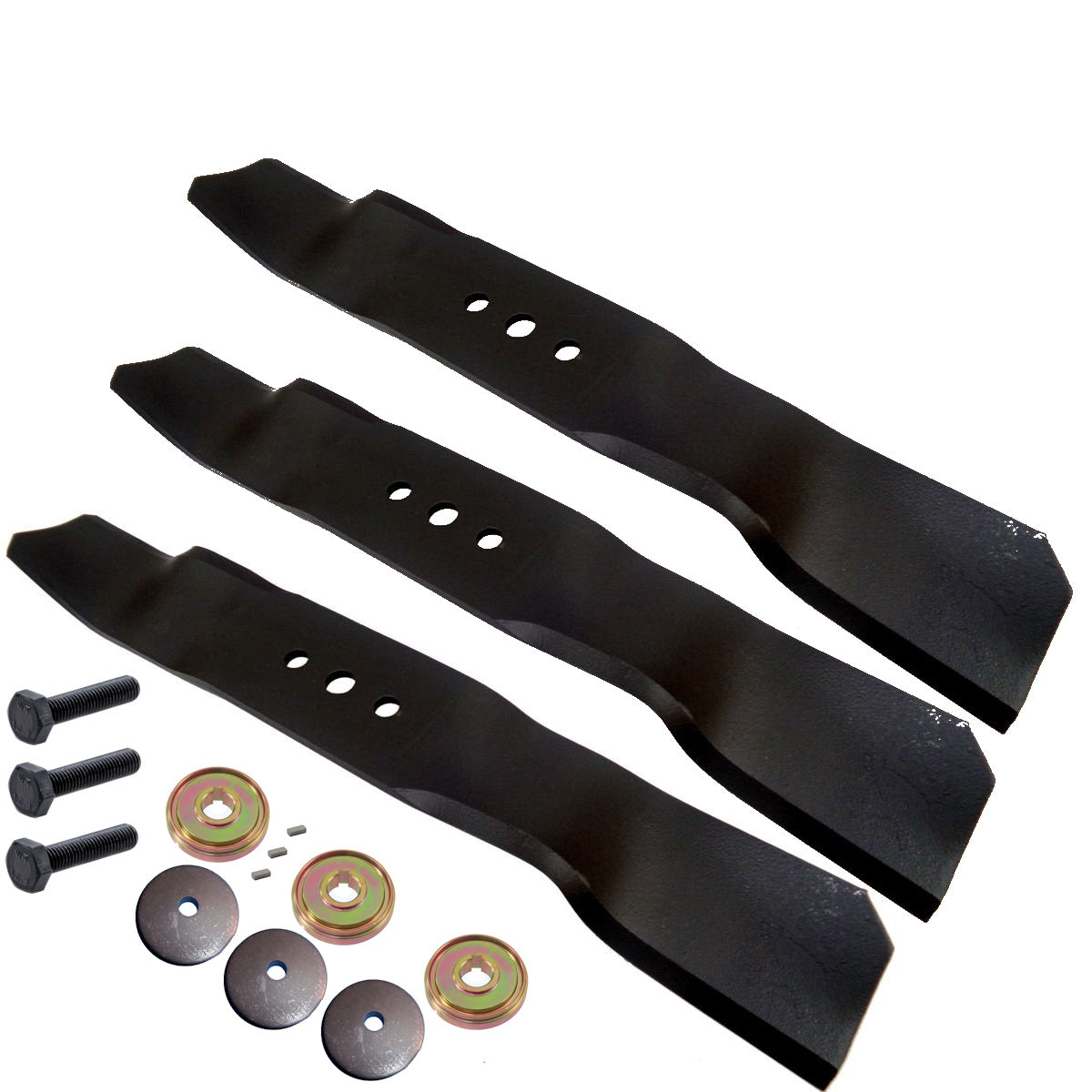 Husqvarna R215 TX 967150801 Blade Kit for Combi 94 deck Containing Part Numbers 57652510 & 535504202 & Fasteners