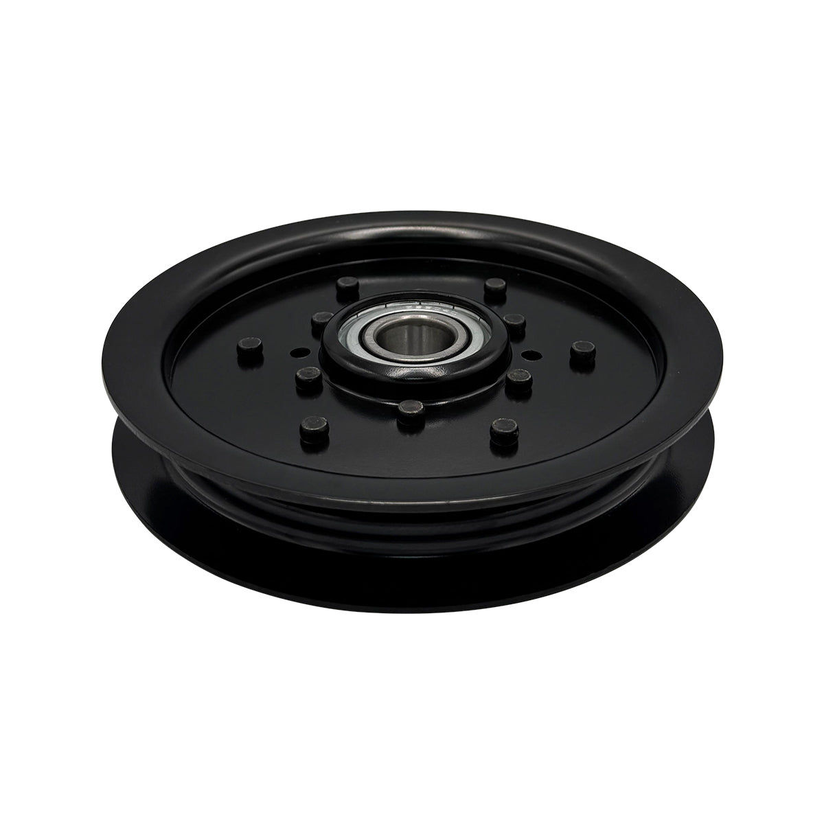 John Deere 1575 TerrainCut with 60SD Deck PC12159 Idler Pulley Pn TCA17524