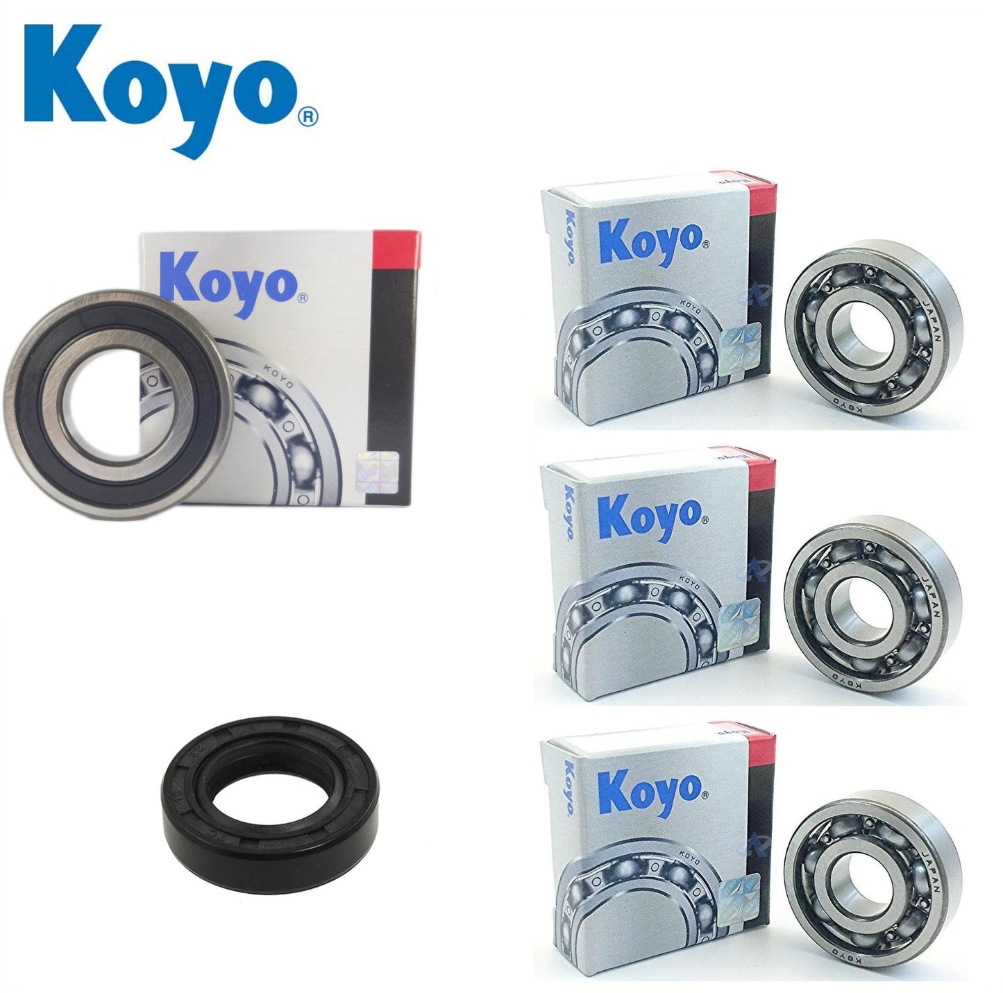 Yamaha YZ80 3MM4 999 A Rear Wheel Bearing Kit with Koyo bearings