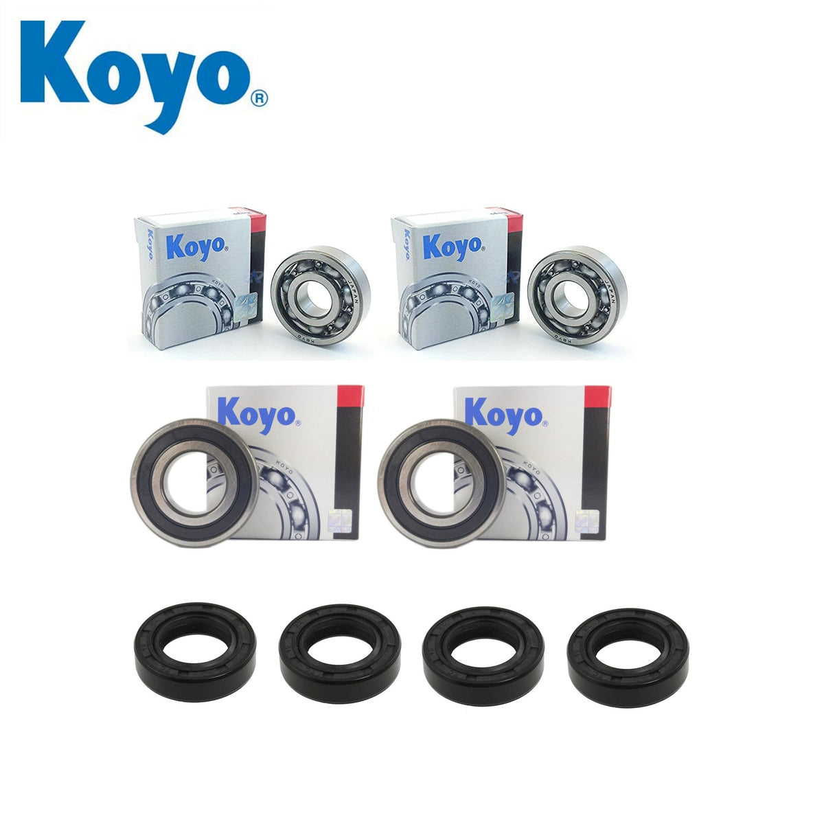 Yamaha WR125R 2011 22B5 060 B front and rear wheel bearing kit with Koyo bearings