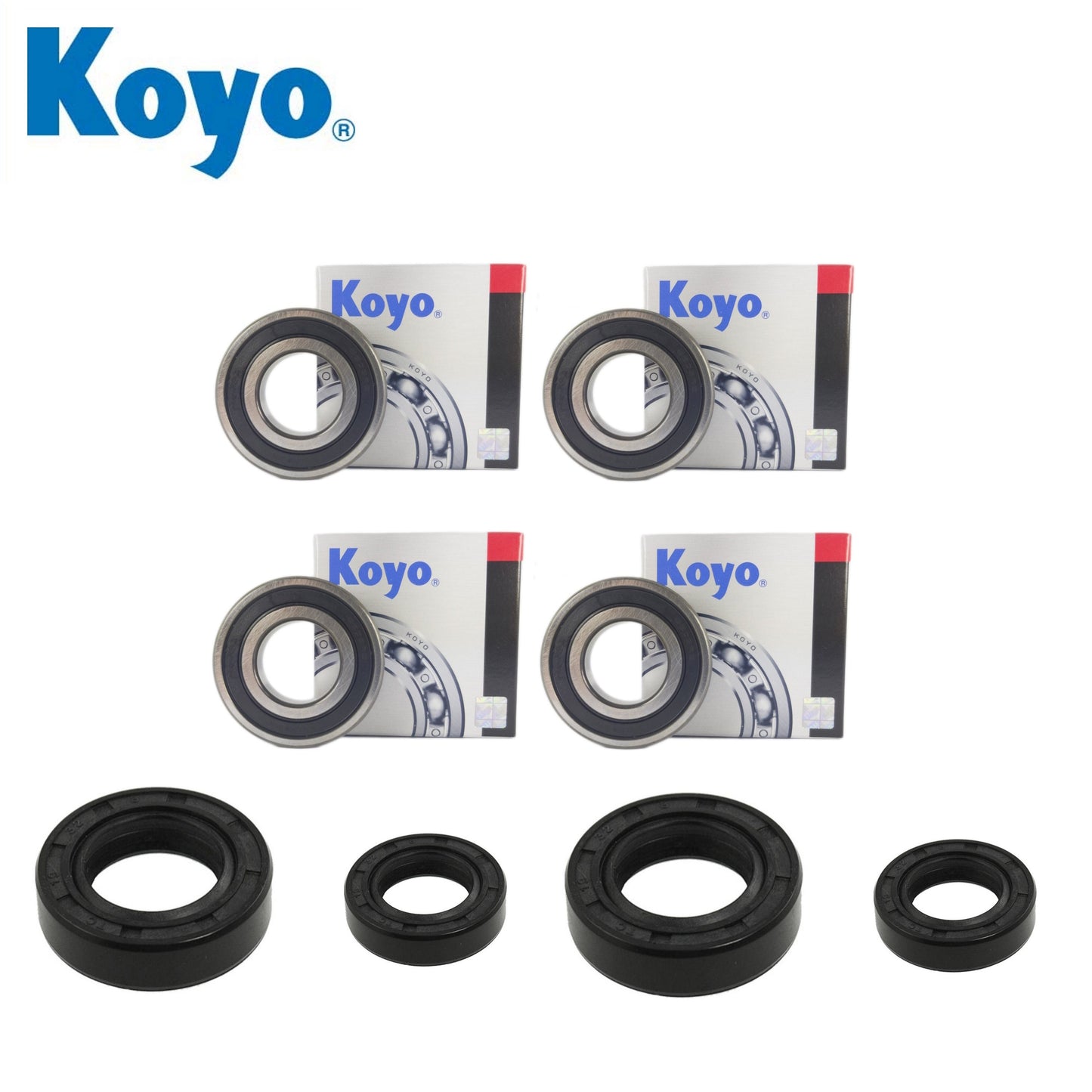 Yamaha YZF1000R Thunderface 1996 4SV1 080 B front and rear wheel bearing kit with Koyo bearings