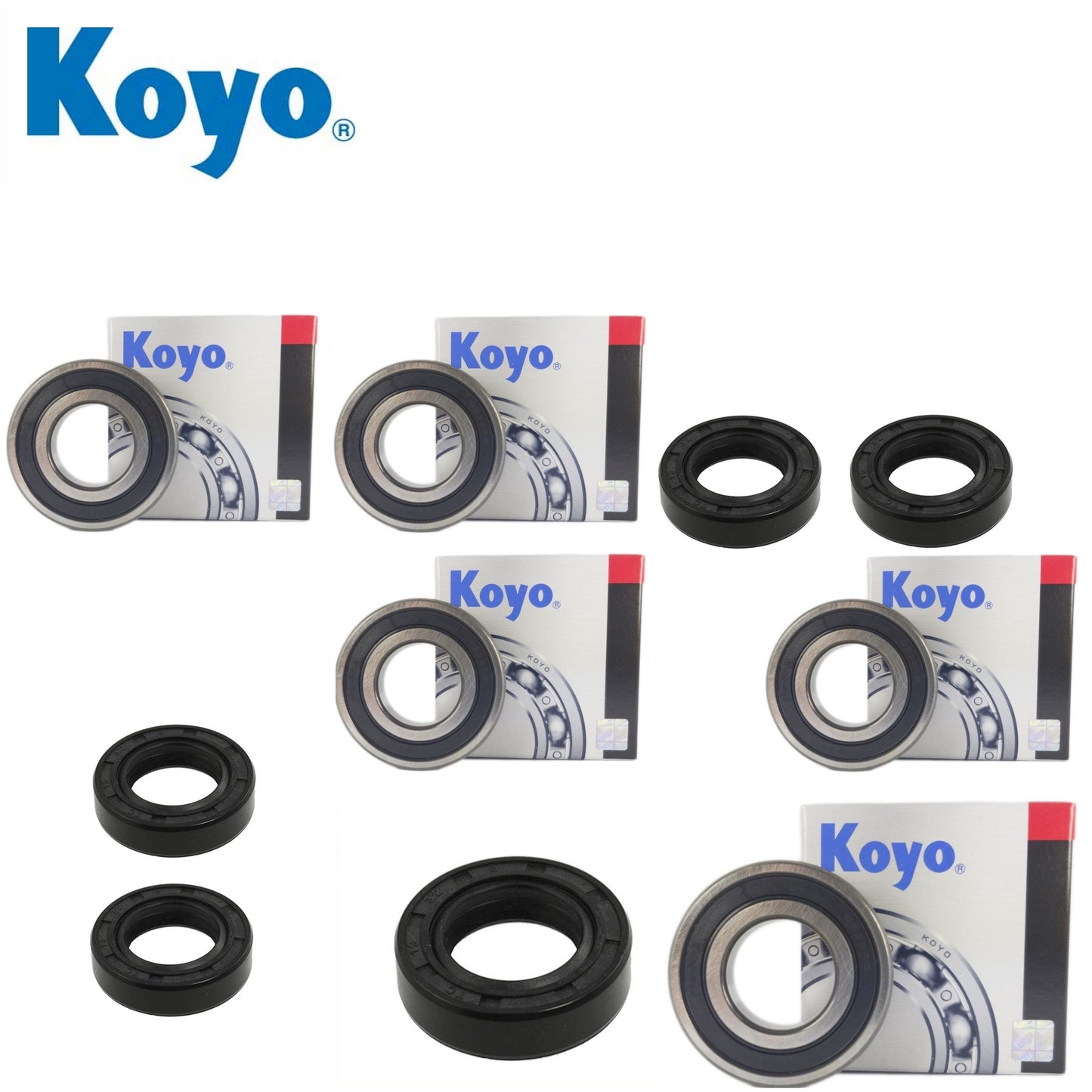 Yamaha MT09 ABS 2021 B7N1 010 A front and rear wheel bearing kit with Koyo bearings