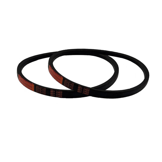 2 Genuine Mitsuboshi PTO Belts Fits Kubota G2160 Replaces K2110-25030