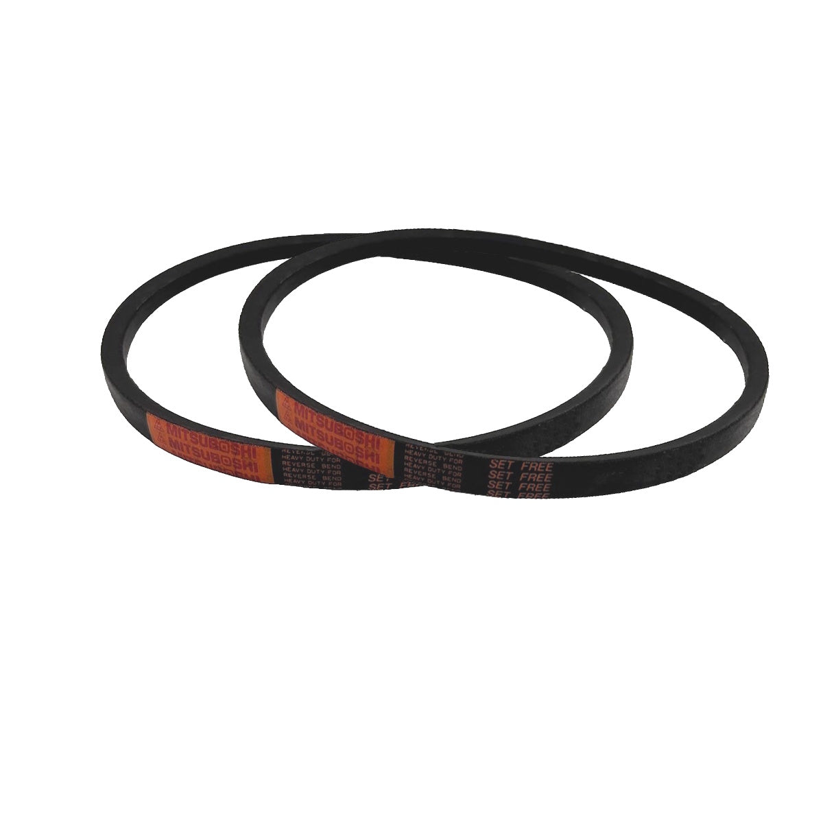 2 Genuine Mitsuboshi PTO Belts Fits  Kubota G1700 Replaces P/N 66101-25080