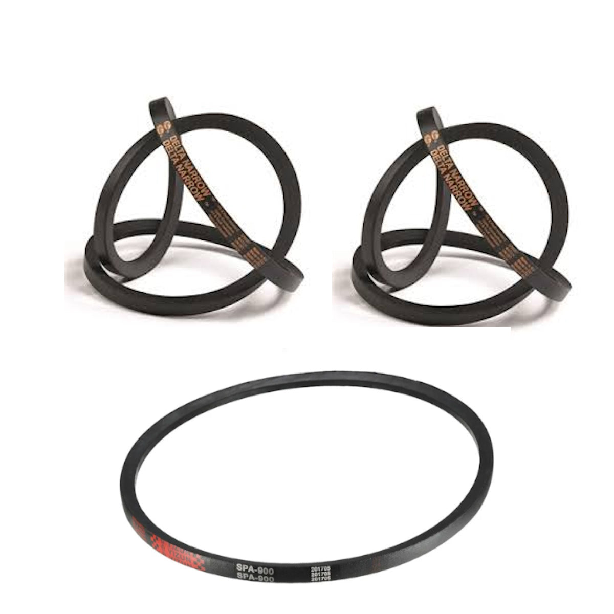 Timberwolf TW 160PH C124-A119, C124-A109 Belt Kit