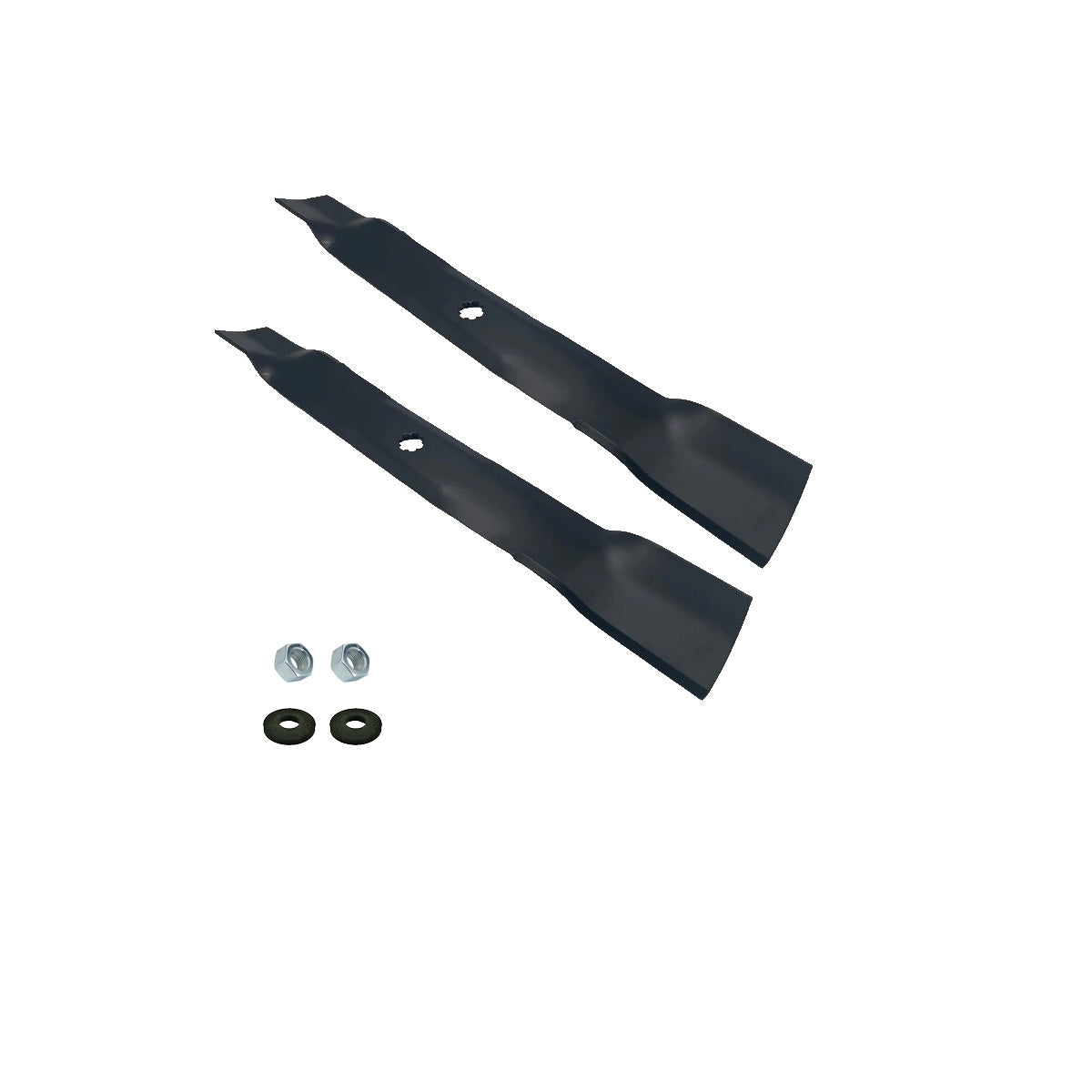 John Deere D105 PC11755 Blade Kit Containing Part Numbers 2 x GX22151 & 2 x M149625 & 2 x GX21694