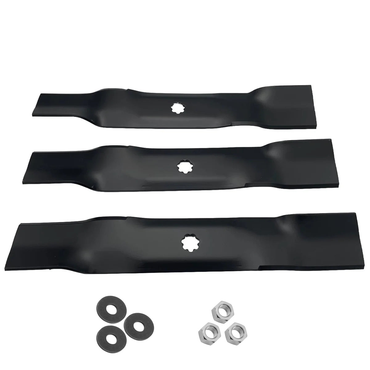John Deere L130 PC9291 Blade Kit Containing Part Numbers 3 x GX21784 & 3 x M149625 & 3 x GX21694