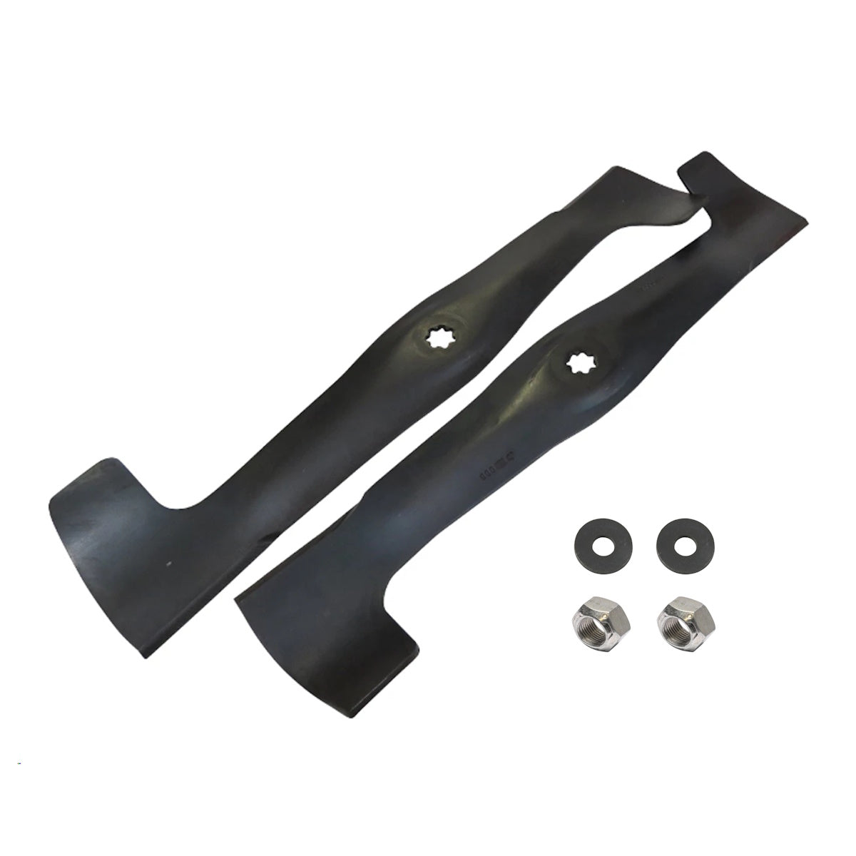 John Deere X350R PC12708 Blade Kit Containing Part Numbers 1 x AM147289 & 2 x M149625 & 2 x M159140