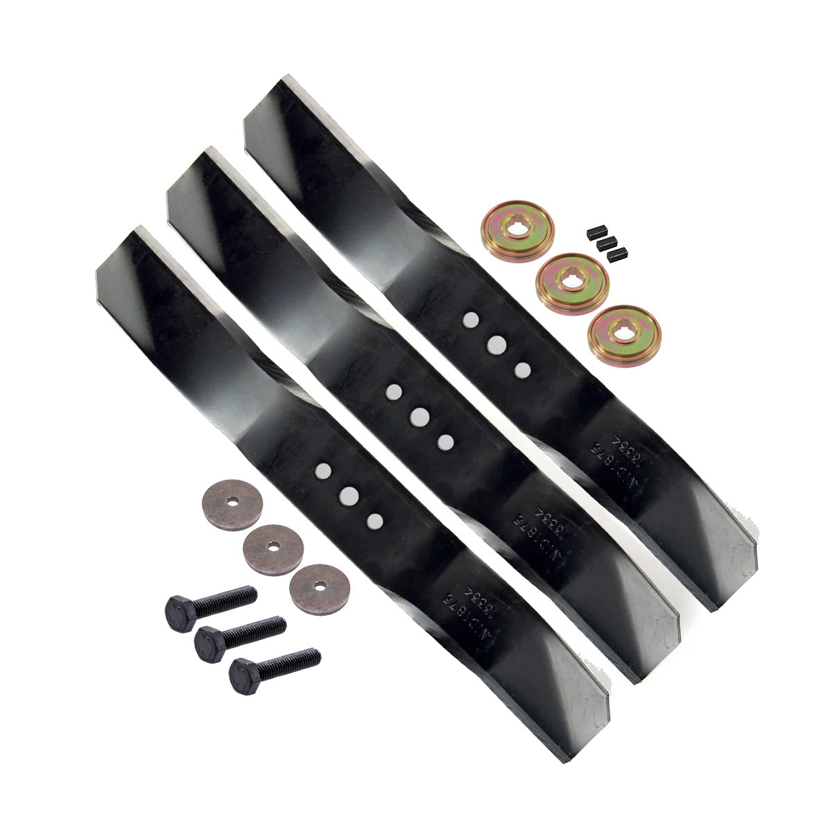 Husqvarna R322T AWD  Blade Kit for Combi 103 deck Containing Part Numbers 504188201 & 535504202 & Fasteners