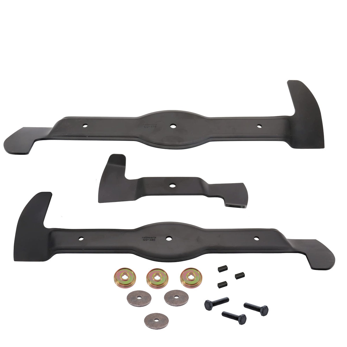 Husqvarna C112  Blade Kit for Combi 112 deck Containing Part Numbers 588824310 & 588824320 & 588824410 & 535504202 & Fasteners