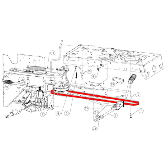 Cub Cadet LT1 NR92 754-04211 Long Transmission Belt