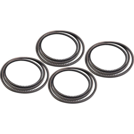 83101791 Set of 4 Drive Belts Fits Kuhn GMD600 GMD700 112BX N F Fits John Deere