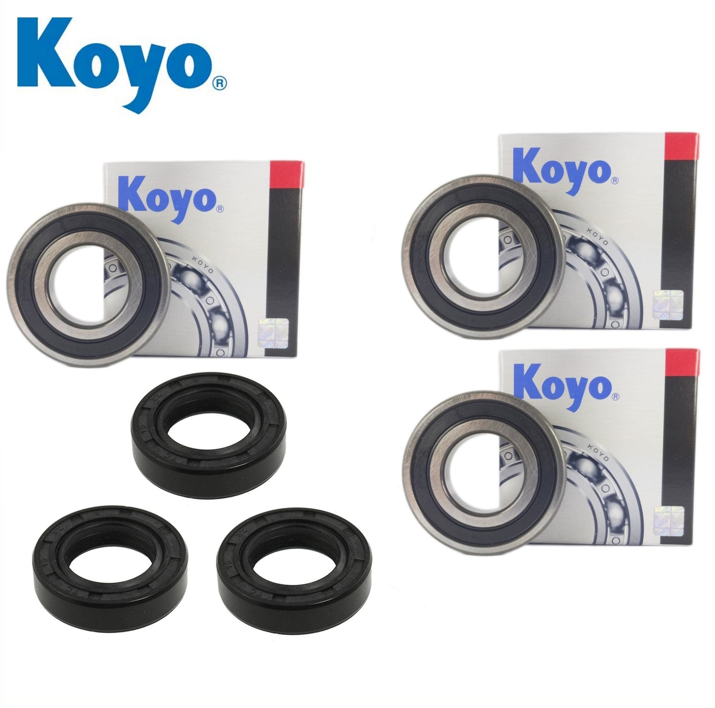 Yamaha YZF R1 2CRC Rear Wheel Bearing Kit with Koyo bearings