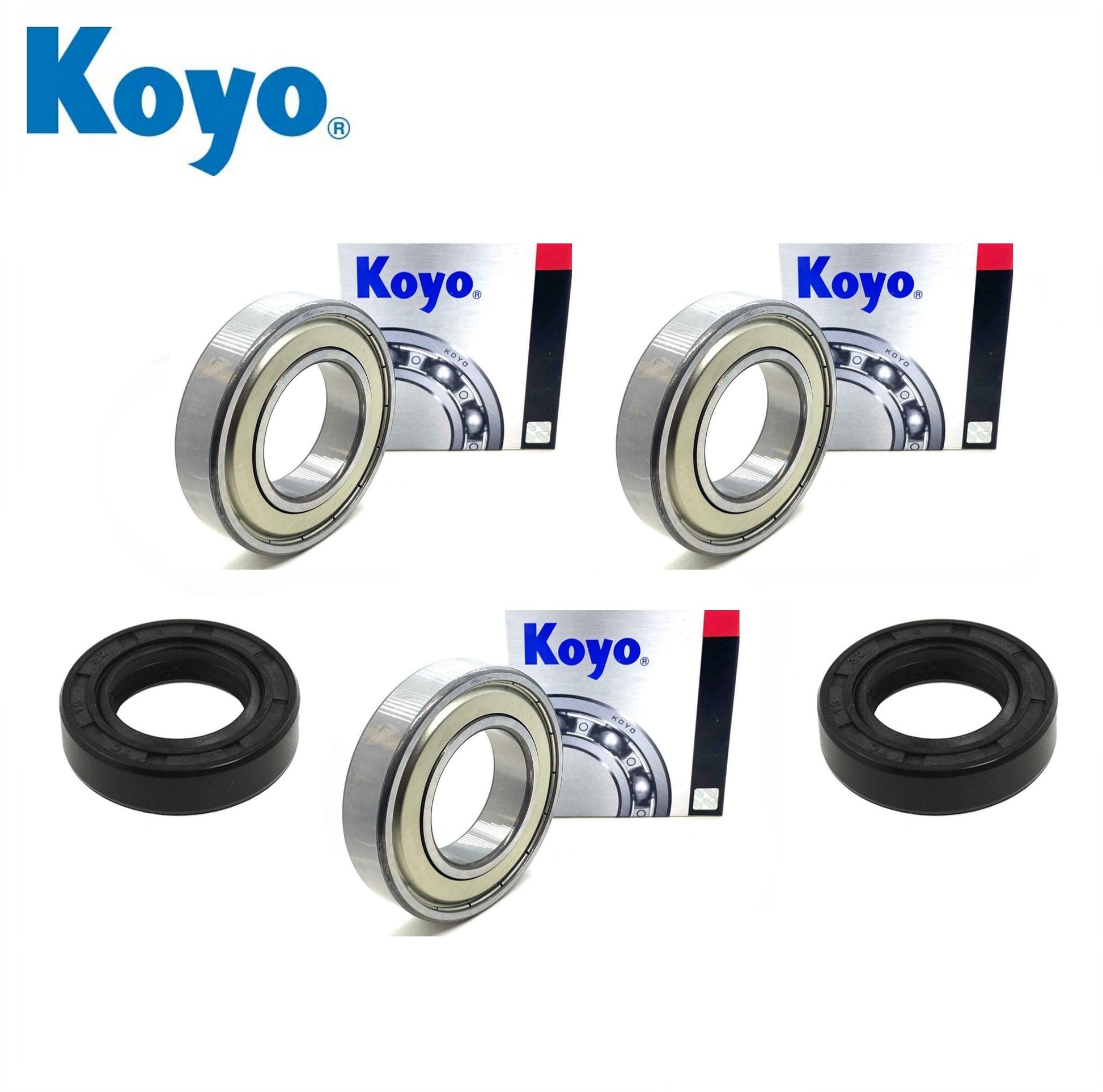 Yamaha YZF-R125 B5G2 060 A Rear Wheel Bearing Kit with Koyo bearings