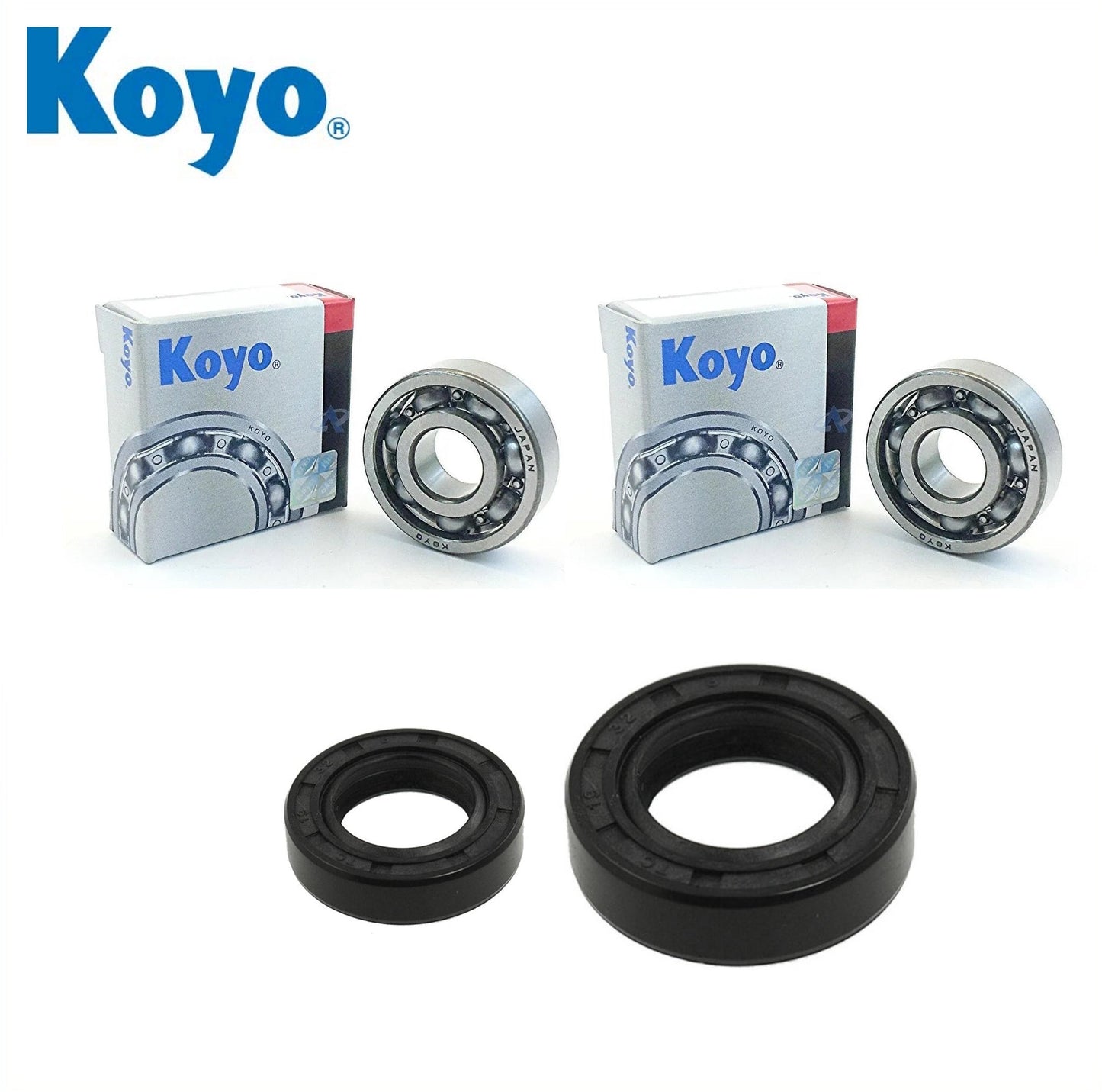 Yamaha RD80 12G 999 Front Wheel Bearing Kit with Koyo bearings