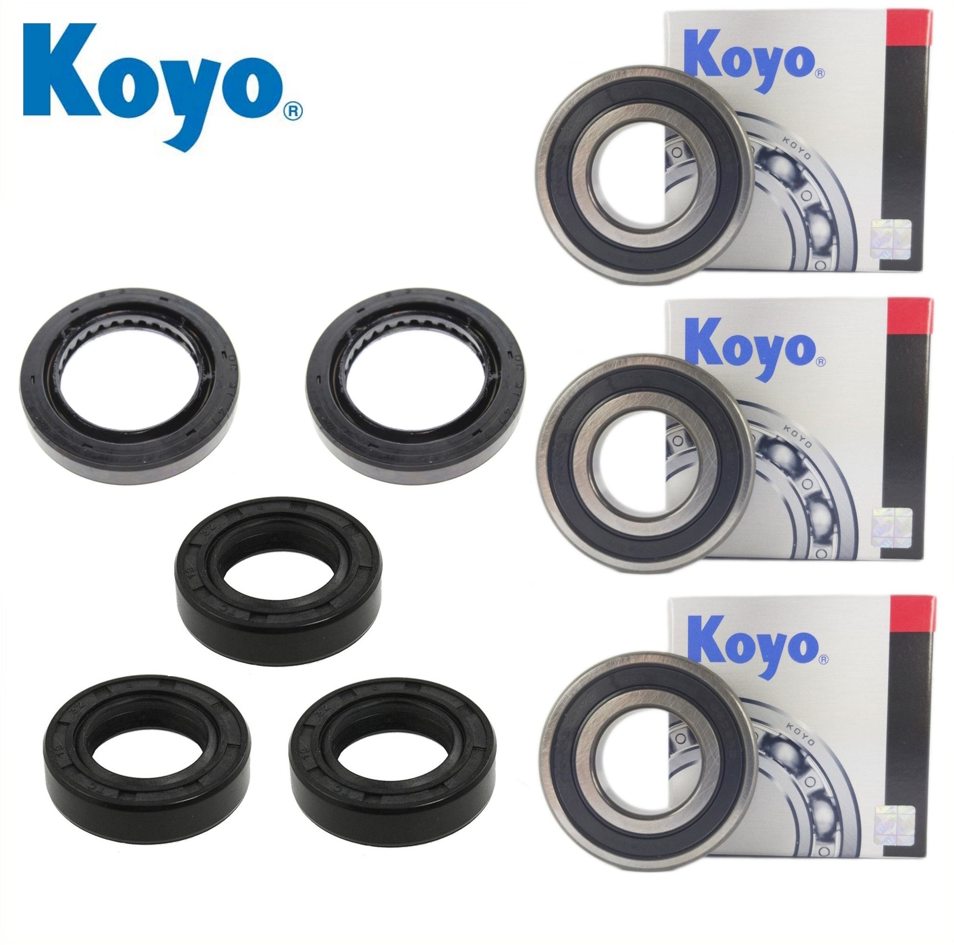 Yamaha YZF R1 2019 BX4D 060 B front and rear wheel bearing kit with Koyo bearings