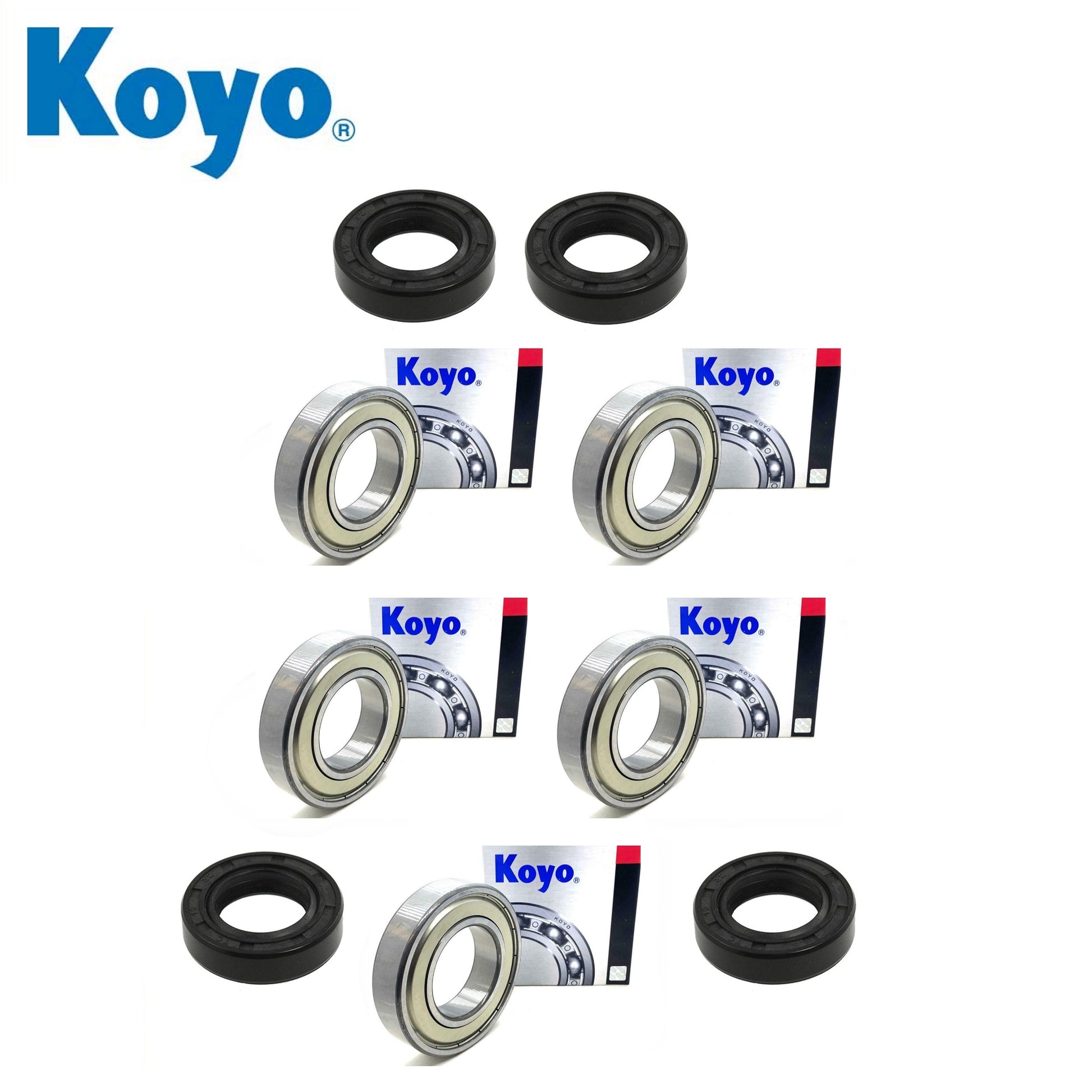 Yamaha YZF-R125 2021 B5G2 010 B front and rear wheel bearing kit with Koyo bearings