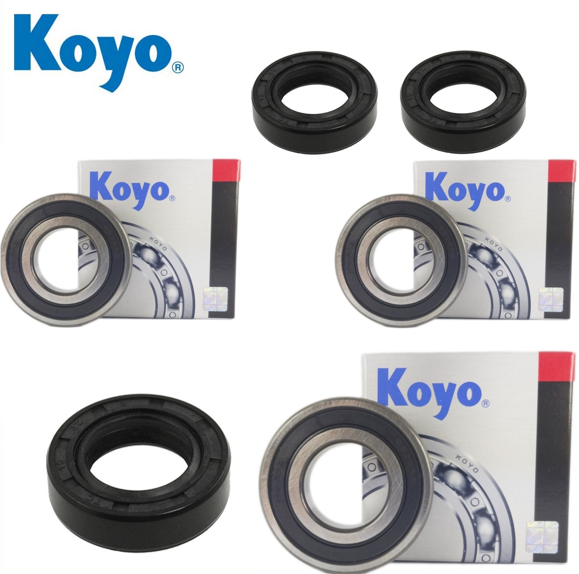 Yamaha MT09 ABS B7N1 050 A Rear Wheel Bearing Kit with Koyo bearings